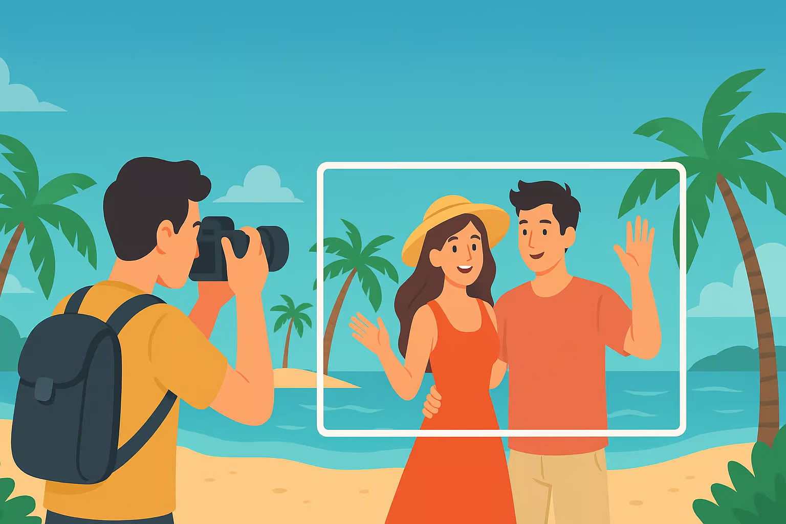 Vacation photo shoot guide – tips for perfect holiday photos on the beach